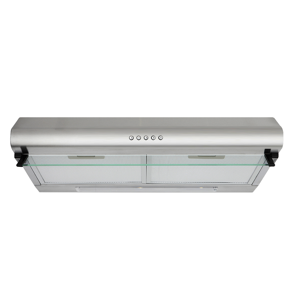 HOTTE HKM 60CM INOX SOUS MEUBLE