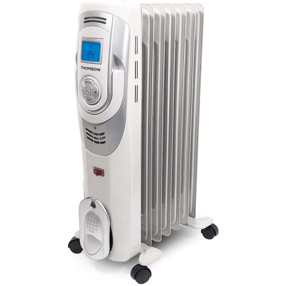 BAIN D HUILE THOMSON 11 ELEMENTS 2500W RADIATEUR DIGITAL