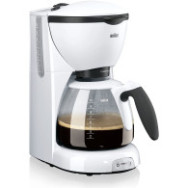 CAFETIERE BRAUN BLANC