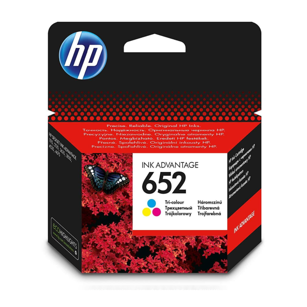 CARTOUCHE HP 652 COULEUR 3785/3775/2135/1115/3635/3835/4535/4675