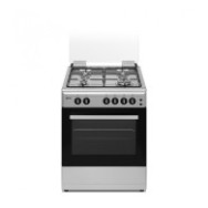 CUISINIÈRE SIERA 60CM 4F INOX