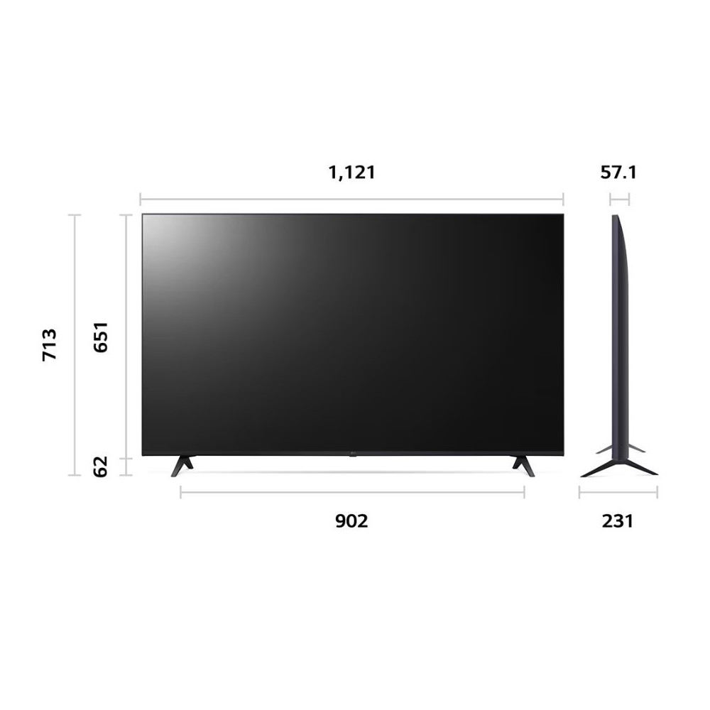 TV LG 50 pouces UHD 4k 50UR80006LJ