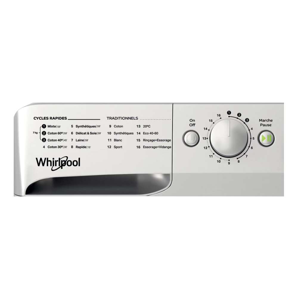 MACHINE A LAVER WHIRLPOOL 7KG 1200TR SILVER — free download