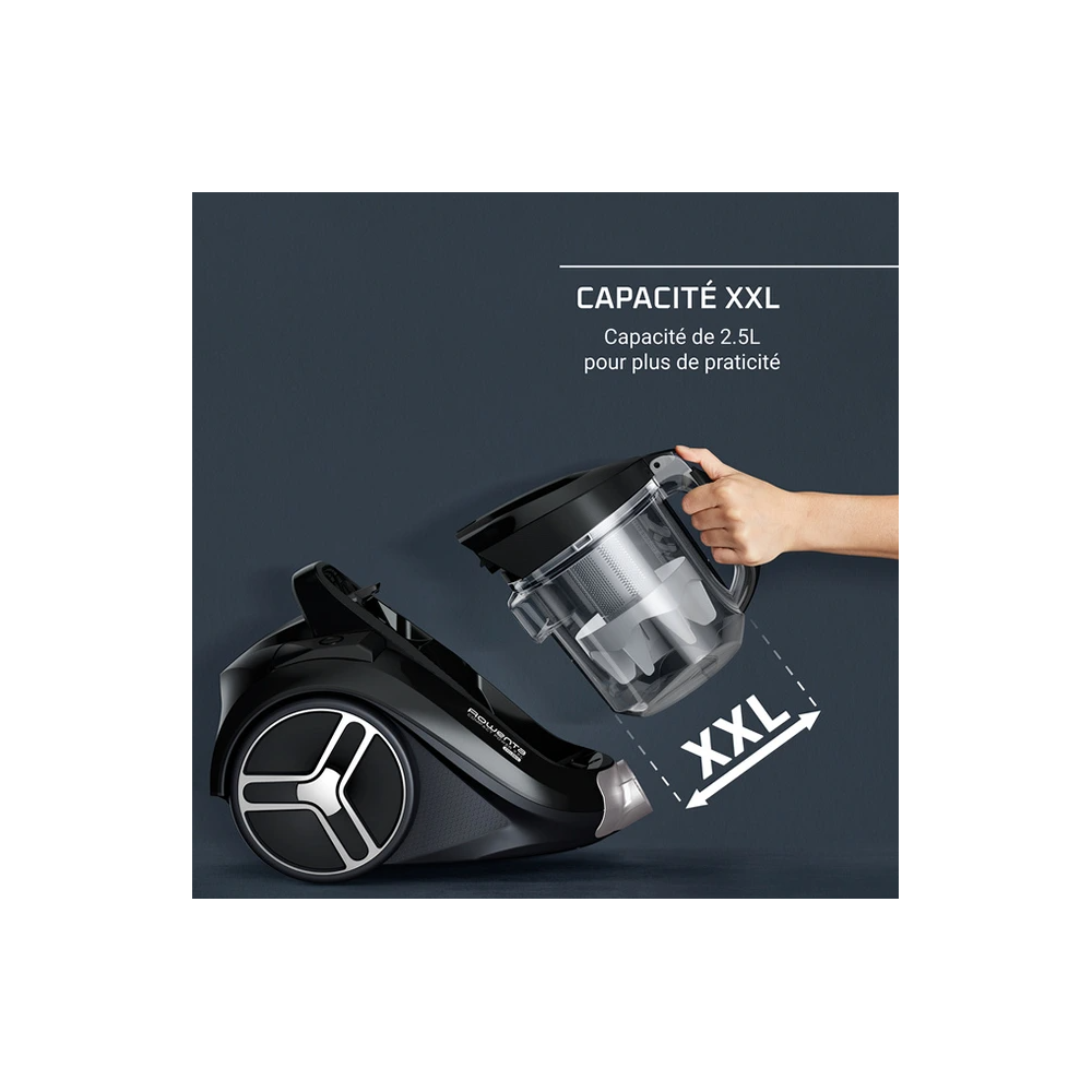 ASPIRATEUR RO4855EA/RO4B36EA SANS SAC CAP 2,5L XXL ROWENTA