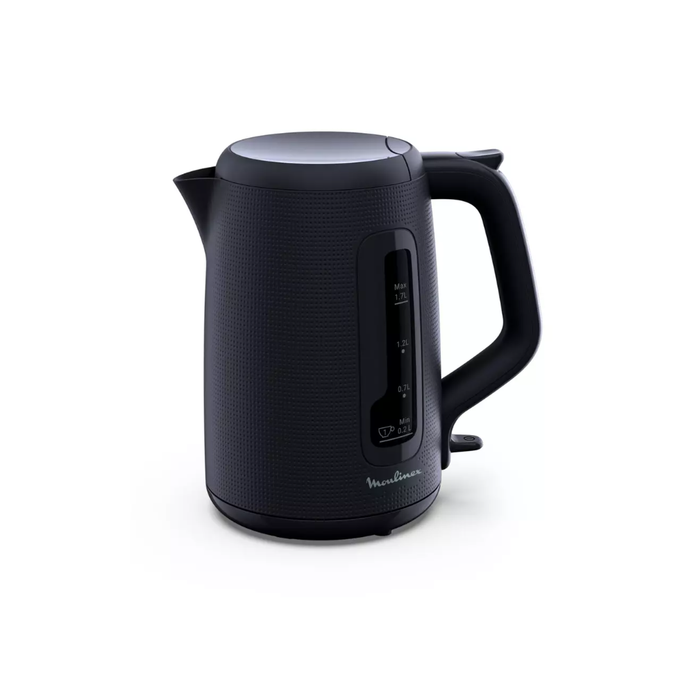 BOUILLOIRE MORNING 1,7L 2400W NOIR BY2M0810 MOULINEX