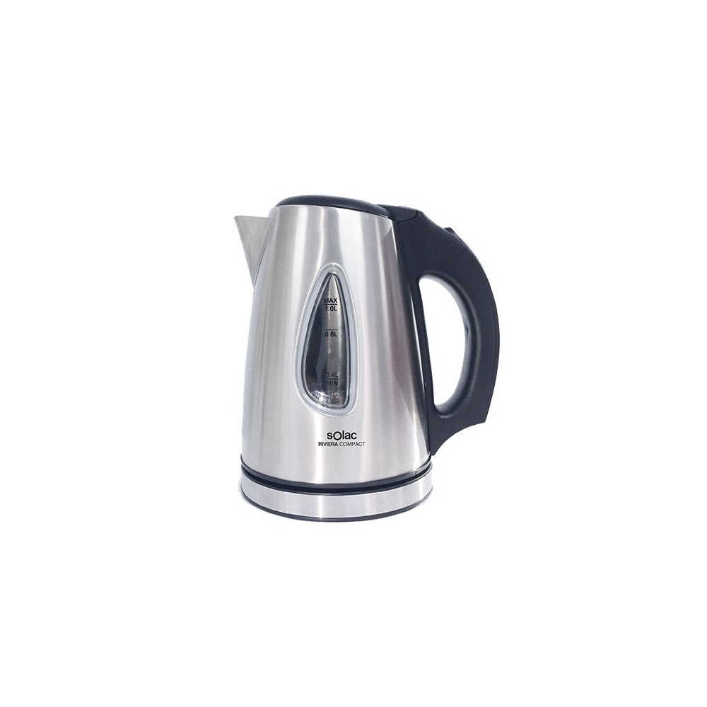 BOUILLOIRE SOLAC RIVIERA COMPACT INOX 1L