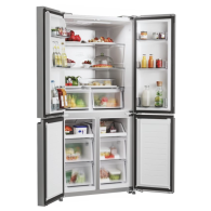 REFRIGERATEUR CANDY SIDEBYSIDE 4 PORTES FRENCH SILVER