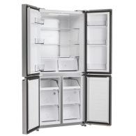 REFRIGERATEUR CANDY SIDEBYSIDE 4 PORTES FRENCH SILVER