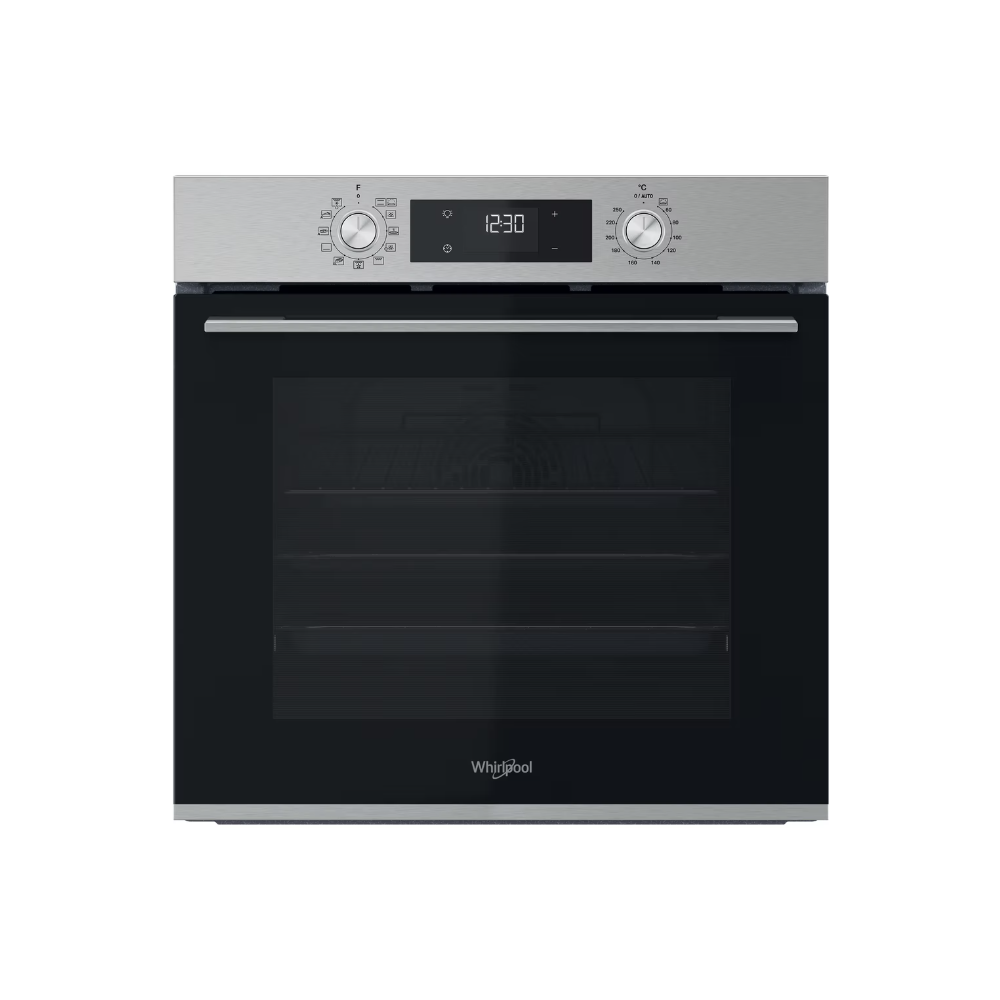 FOUR WHIRLPOOL ELECTRIQUE MULTIFONCTION CHALEUR PULSÉE INOX