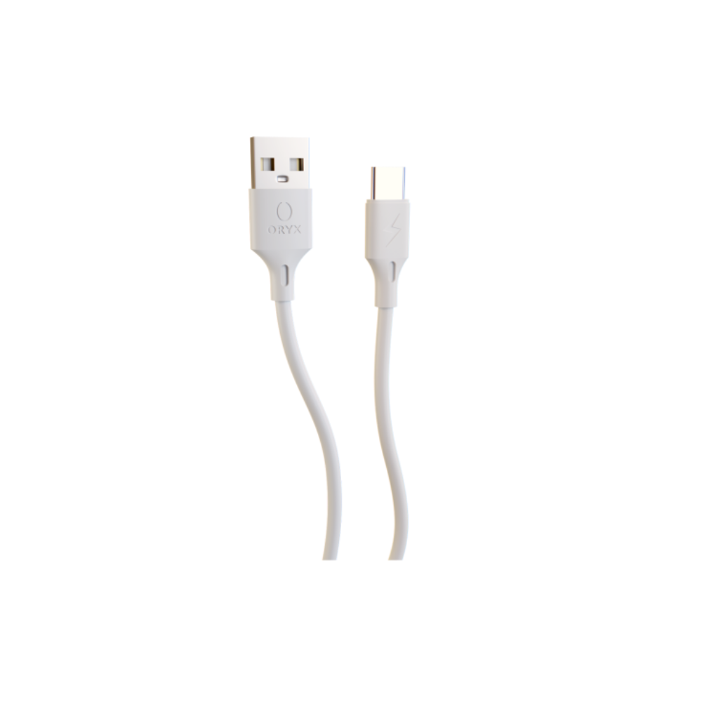 CABLE ORYX TYPE-C BLANC