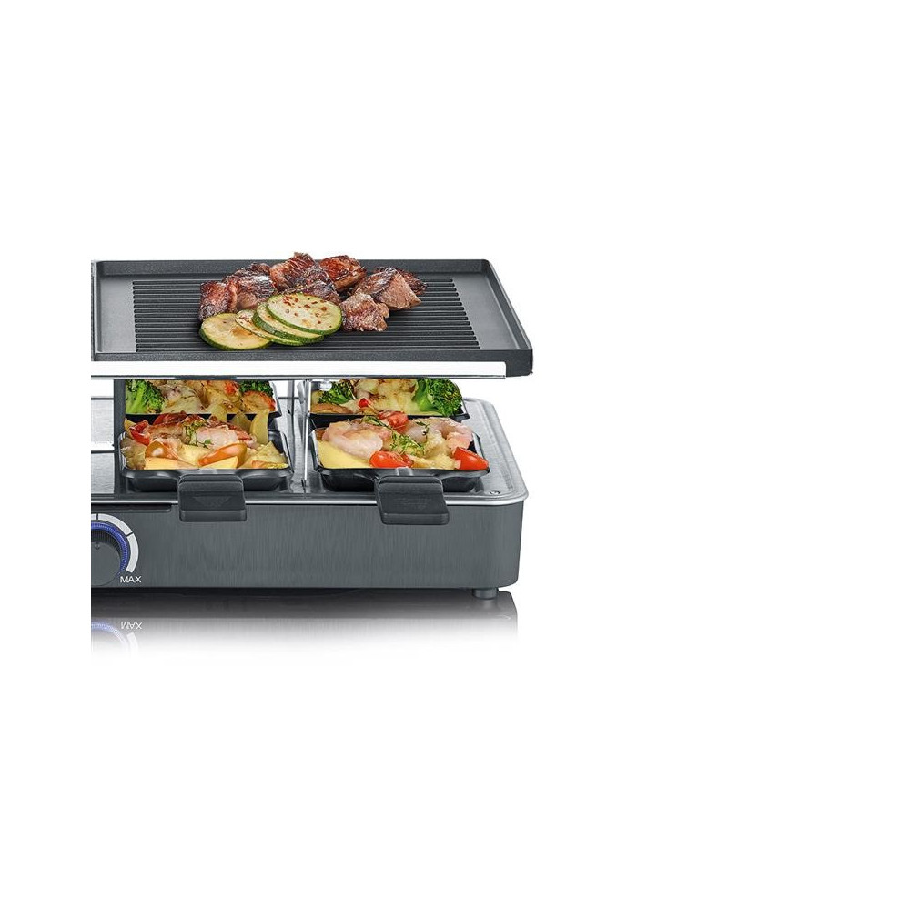 RACLETTE GRILL SEVERIN 8P AVEC PIERRE DE CUISSON