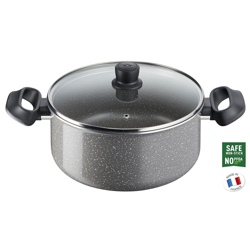 FAITOUT+COUV TEFAL 24CM COOK NATURAL