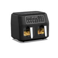 AIR FRYER SCHNEIDER DUAL 4L+4L NOIR