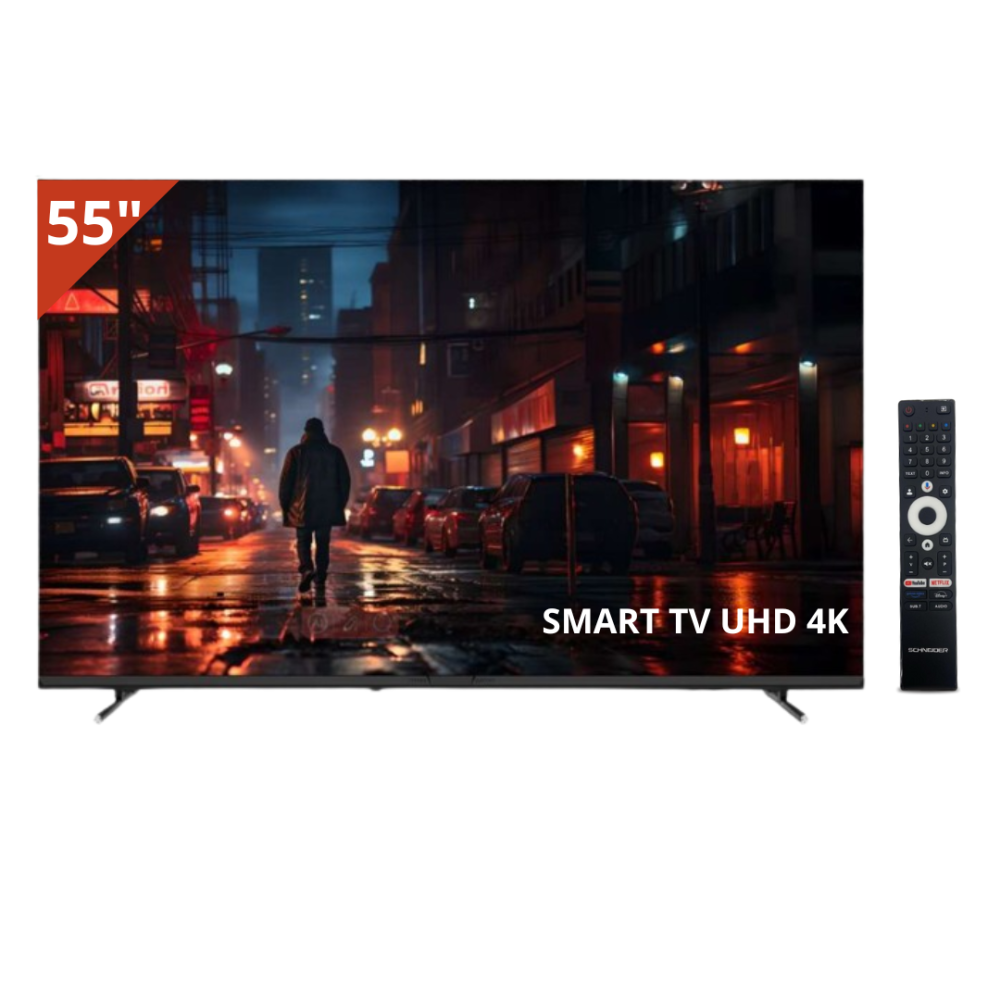 TV SCHNEIDER LED 55P SMART UHD 4K