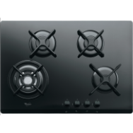 PLAQUE WHIRLPOOL 4F 70CM NOIR