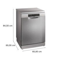 LAVE VAISSELLE BOSCH 13C SERIE 6 CONSOM 6.7L INOX