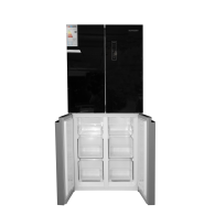 REFRIGERATEUR SCHNEIDER FRENCH DOOR 337L NET MIROIR NOIR