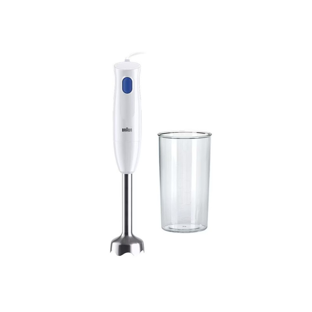 MIXEUR PLONGEANT BRAUN MULTIQUICK 1 450 W  BLANC