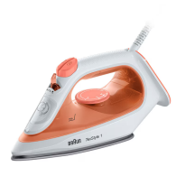 FER À REPASSER BRAUN TEXSTYLE1, 1900W ORANGE/BLANC