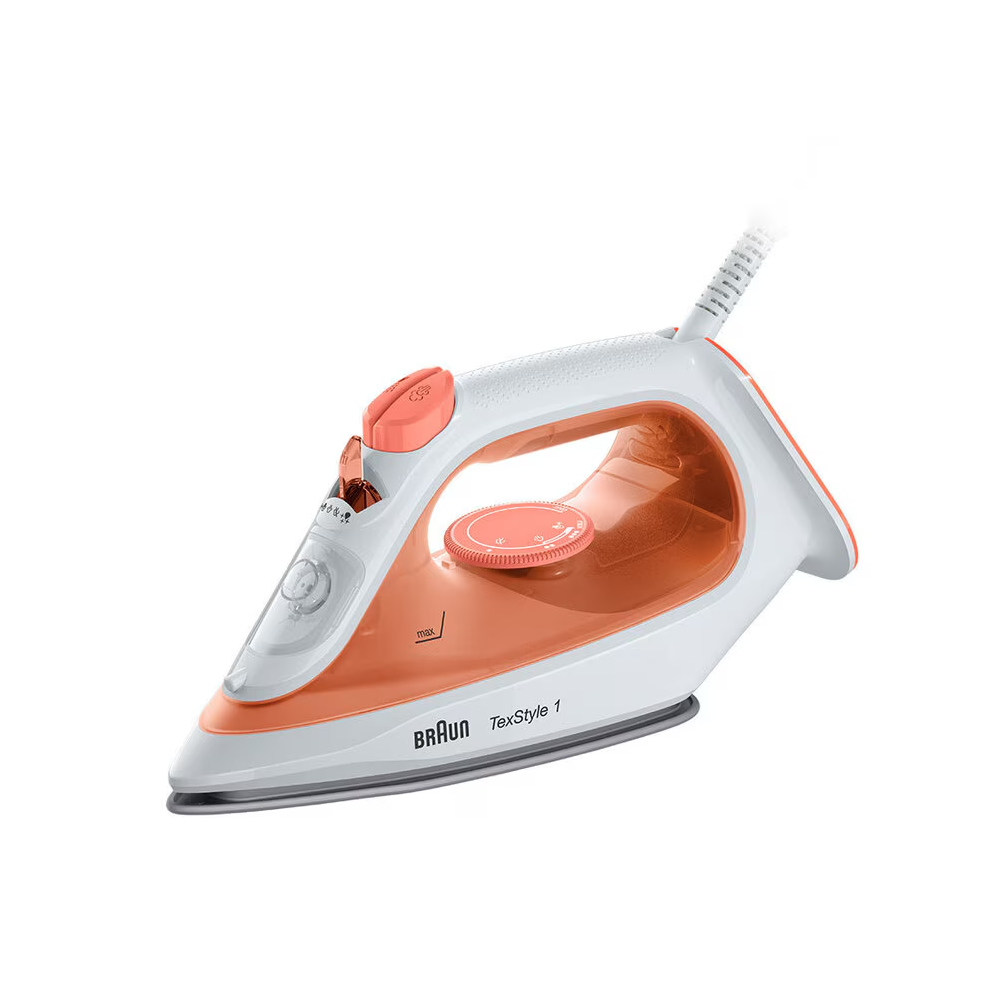 FER À REPASSER BRAUN TEXSTYLE1, 1900W ORANGE/BLANC