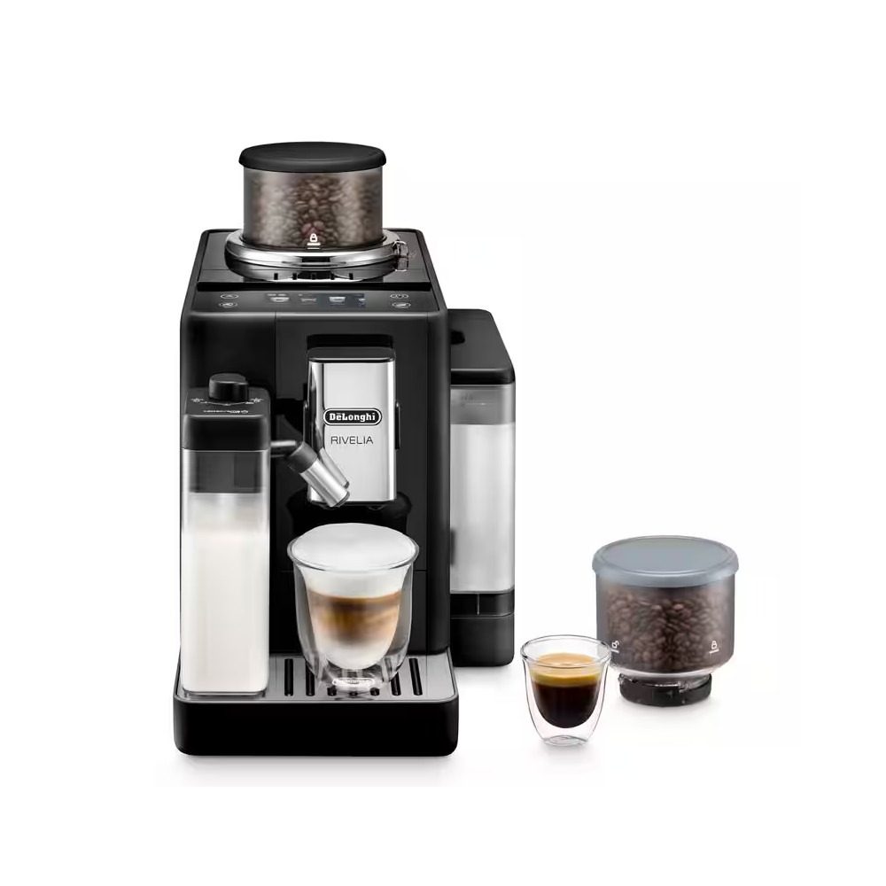 MACHINE À ESPRESSO DELONGHI RIVELIA FULL AUTOMATIQUE AVEC BROYEUR