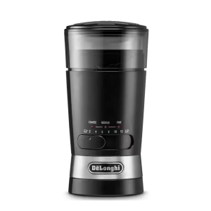 MOULIN À CAFÉ DELONGHI 90 GRAMMES, LAMES EN ACIER INOXYDABLE, RÉGLABLE