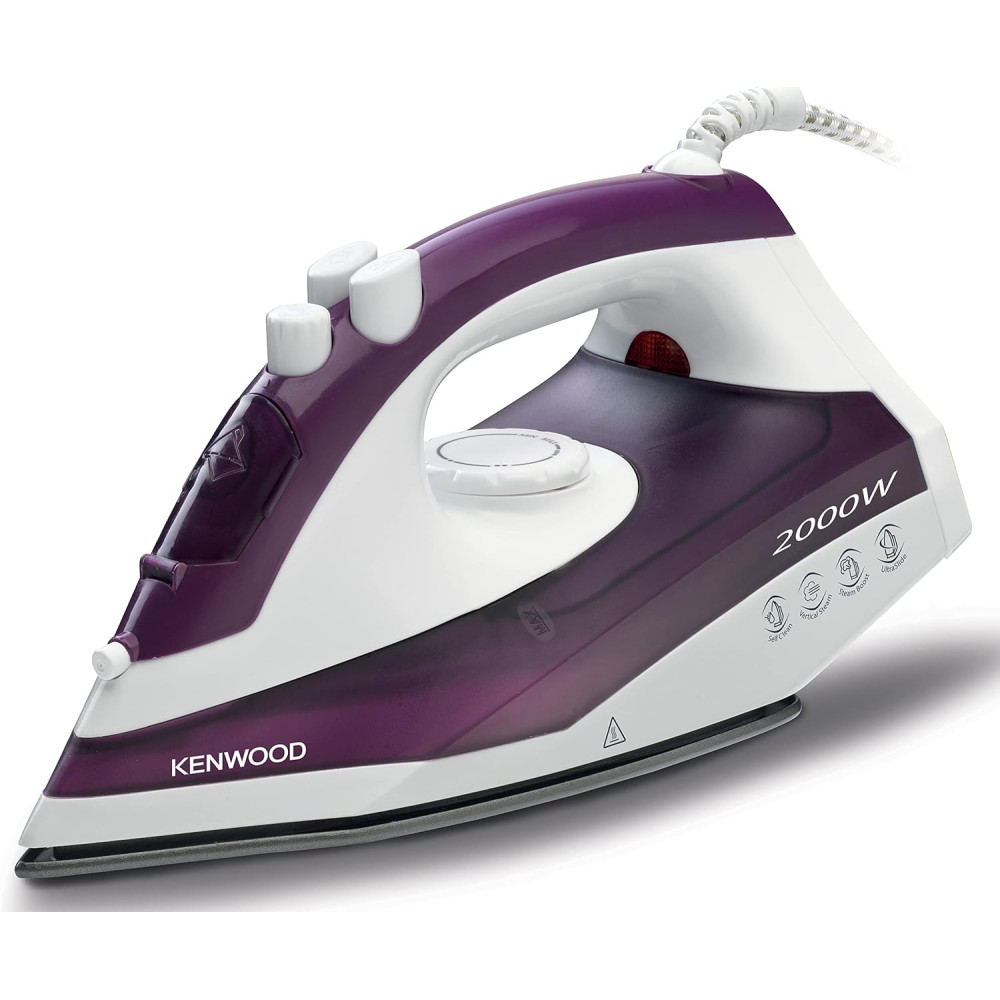 FER À VAPEUR KENWOOD  ANTIADHÉSIF 2000 W VIOLET