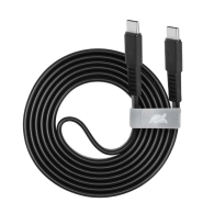 CABLE RIVACASE TYPE-C TO TYPE-C 1,2M BLACK