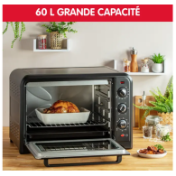 FOUR ELECTRIQUE MOULINEX OPTIMO 60L 2200W NOIR