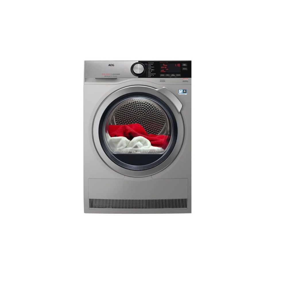 SECHE LINGE AEG POMPE A CHALEUR SERIES 800 SILVER
