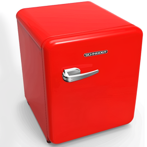 REFRIGERATEUR SCHNEIDER MINI BAR 46 L, ROUGE