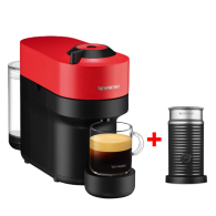 CAFETIERE NESPRESSO VERTUO POP GCV2 XE ROUGE