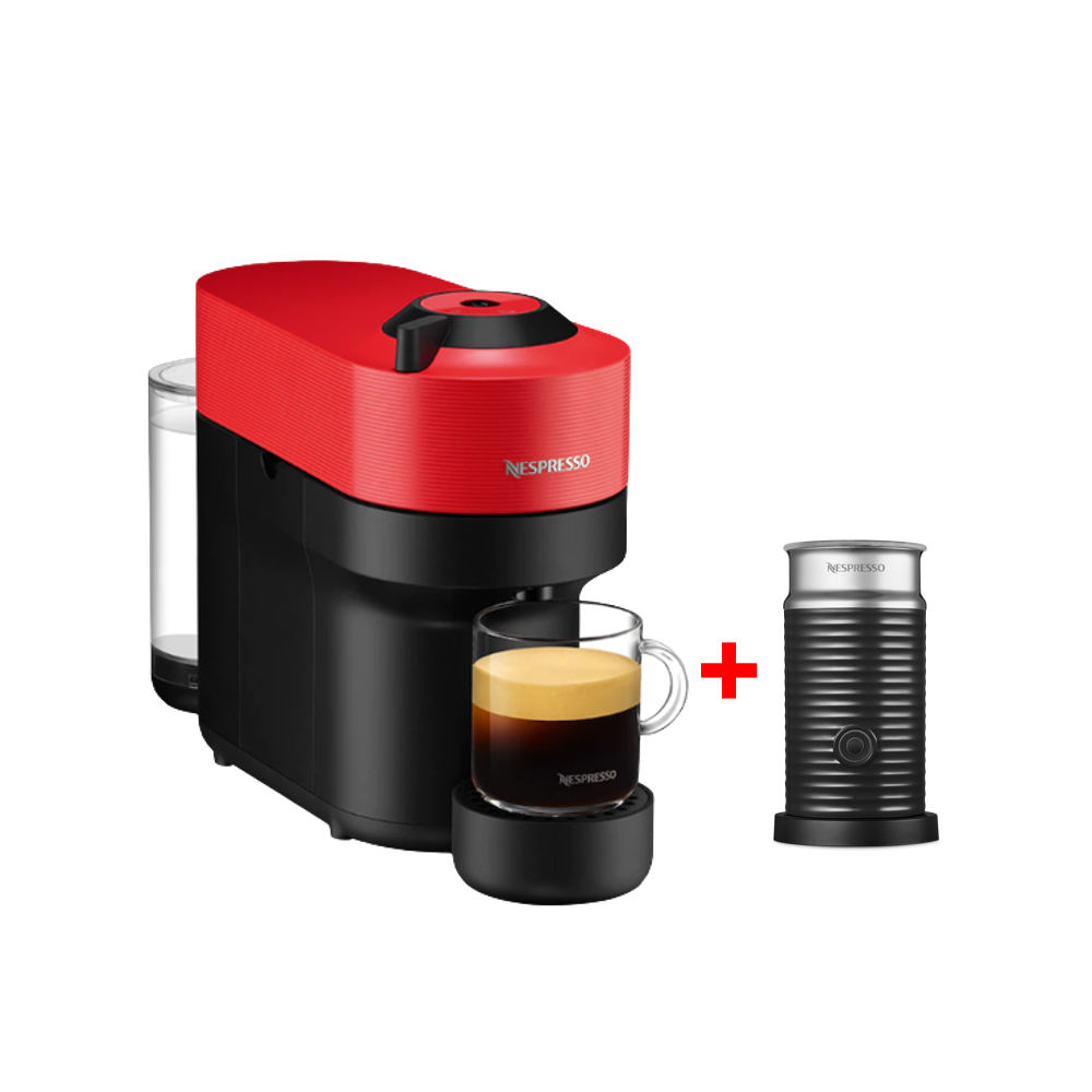 CAFETIERE NESPRESSO VERTUO POP GCV2 XE ROUGE