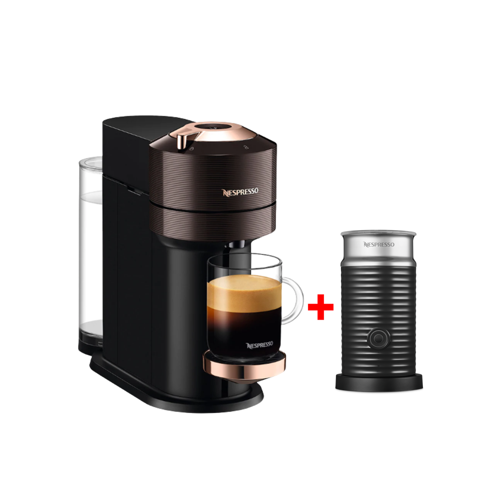 CAFETIERE NESPRESSO VERTUO NEXT PREMIUM MARRON