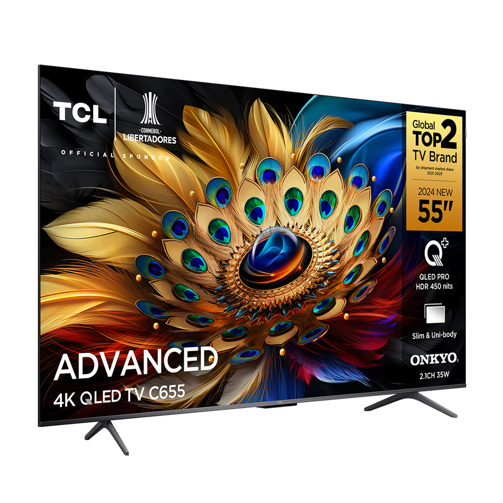 TV TCL QLED 55 UHD 4K SMART