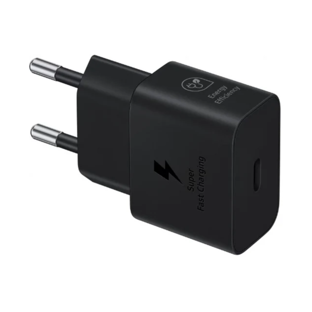 CHARGEUR SAMSUNG 25W C-TO-C SANS CABLE NOIR