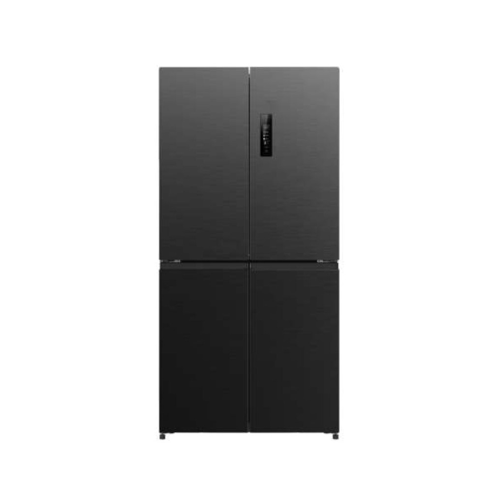 REFRIGERATEUR  SCHNEIDER SIDE BY SIDE 4 PORTES 503L INOX NOIR