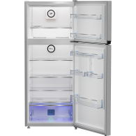 REFRIGERATEUR BEKO 2 PORTES NF A+ 420L SILVER