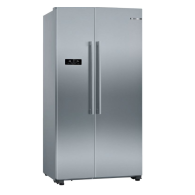 REFRIGERATEUR  BOSCH SIDE BY SIDE 616L AVEC AFF INOX