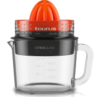 PACK( BLENDER TAURUS LIMA 400 1,5L + MIXEUR PLONGEANT TAURUS EASY 750 BLANC + PRESSE AGRUME TAURUS CITRUS GLASS )