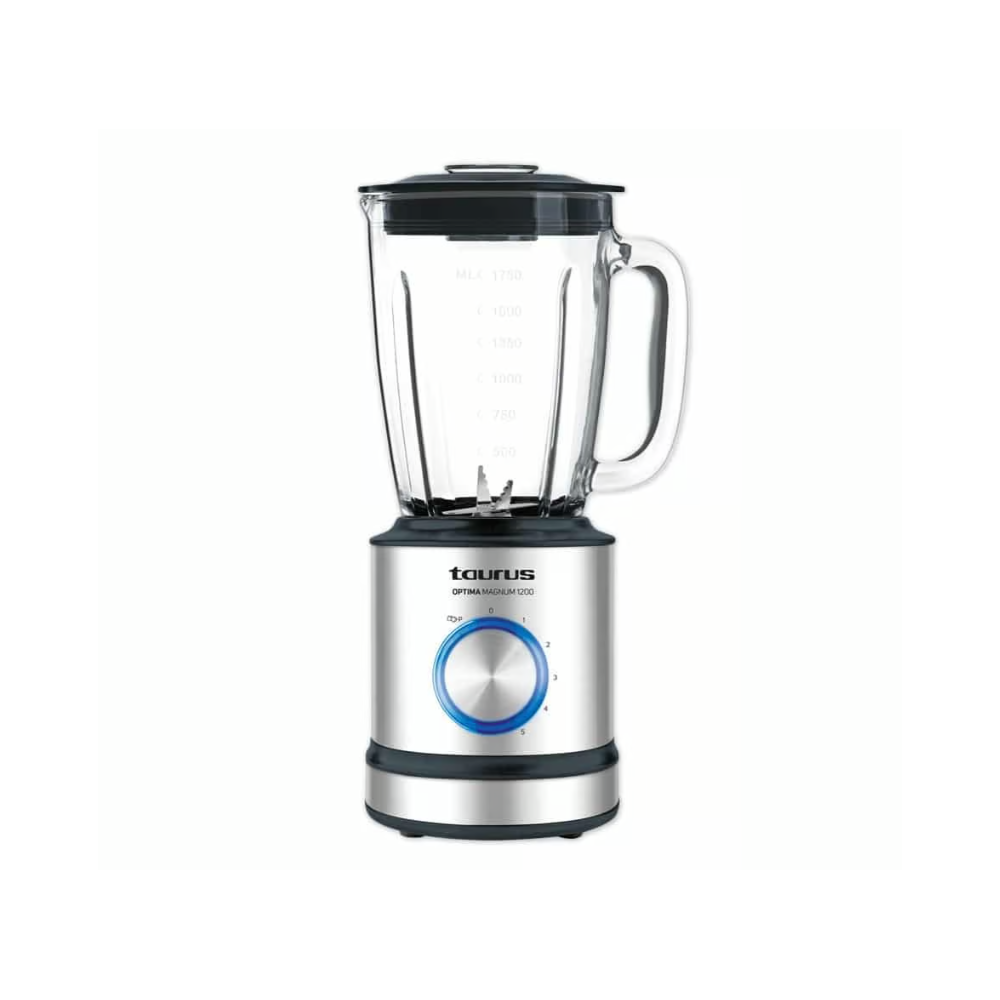 BLENDER TAURUS OPTIMA MAGNUM 1200W BOL EN VERRE INOX