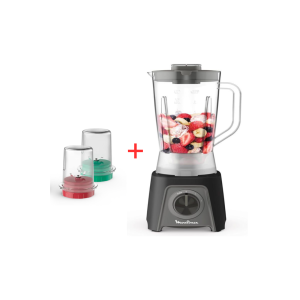 BLENDER MOULINEX 1,5L 450W NOIR 2V 2ACC BOL GRATUIT