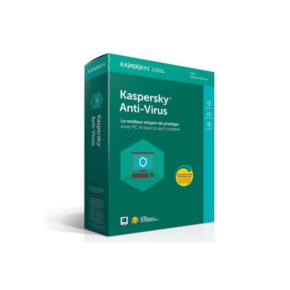 KASPERSKY ANTIVIRUS 3 POSTES