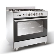 CUISINIERE CANDY 90*60 5F INOX