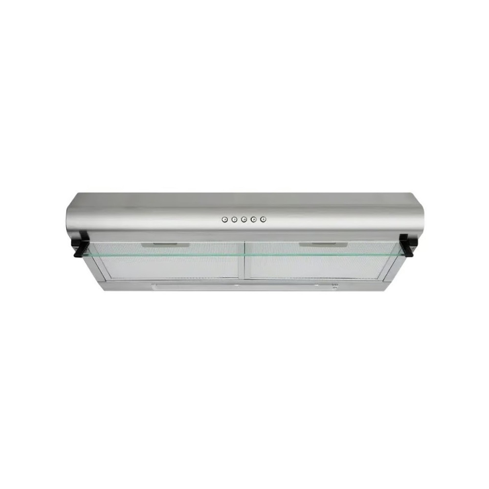 HOTTE HKM 70CM SOUS MEUBLE 2 MOTEURS 3 VITESSES INOX