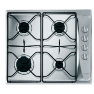 PLAQUE WHIRLPOOL 60CM INOX