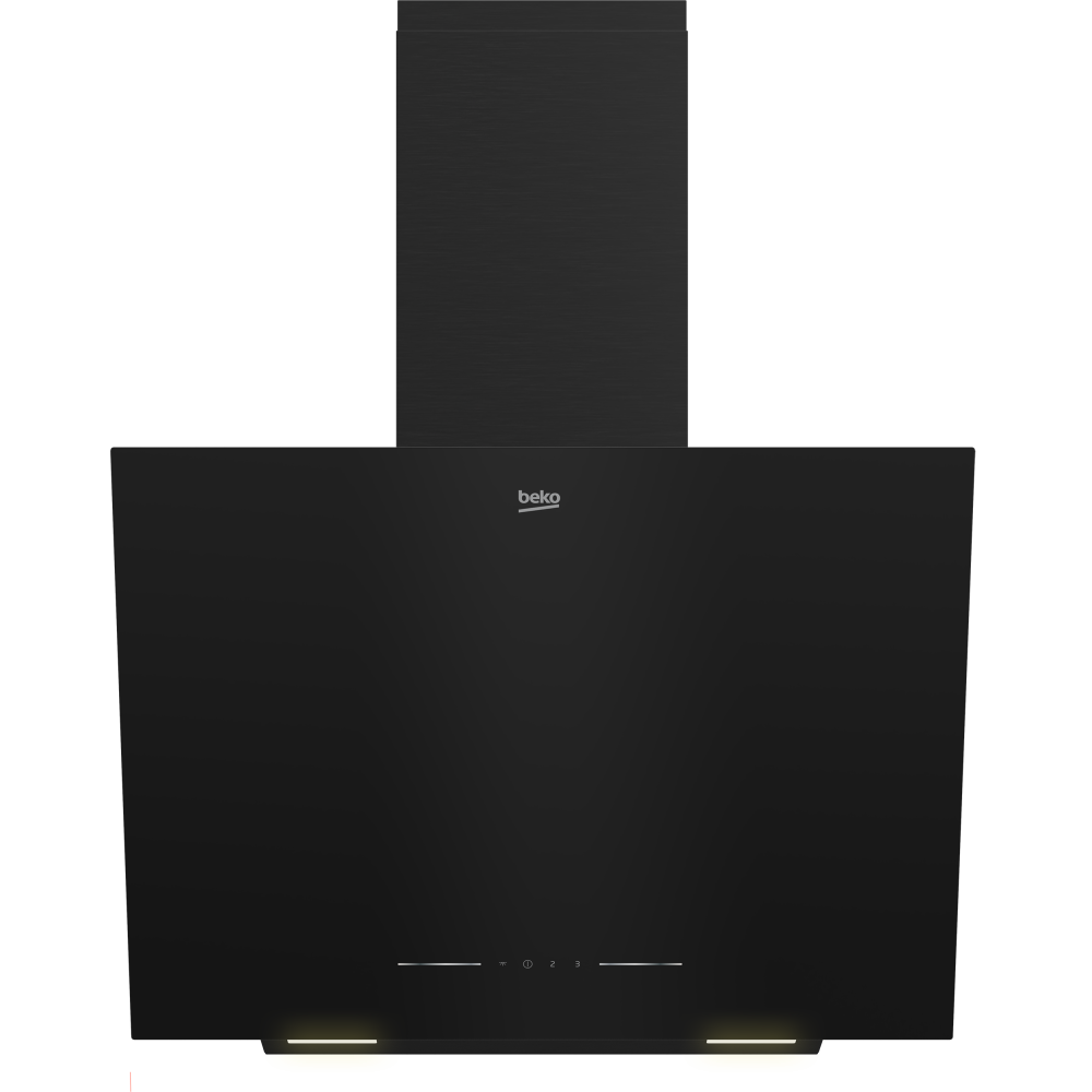 HOTTE BEKO DECORATIVE INCLINÉ 60CM NOIR LAQUÉ