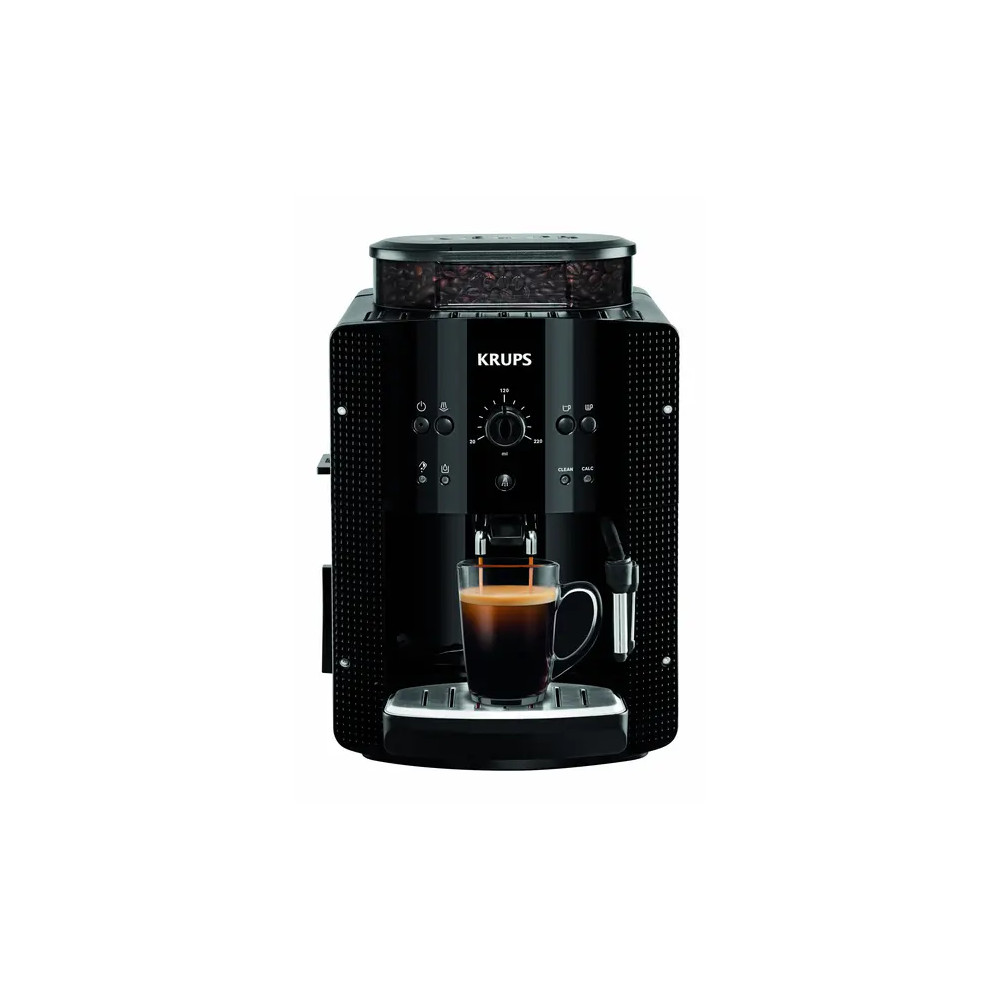 CAFETIERE KRUPS AUTOMATIQUE ESPRESSO AVEC BROYEUR NOIR (YY8125FD)