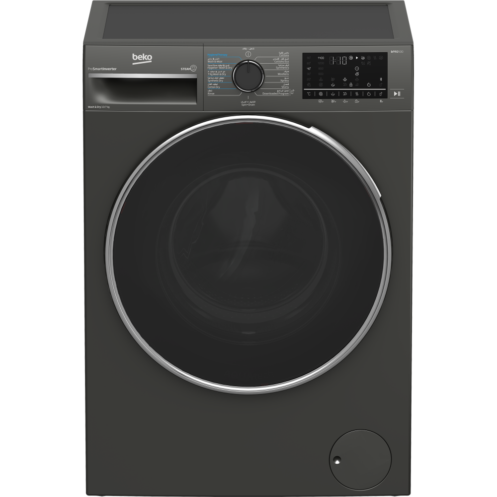 LAVANTE-SÉCHANTE BEKO 10KG/7KG 1400T DARK SILVER