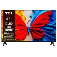 TV TCL QLED 43P FHD 4K SMART